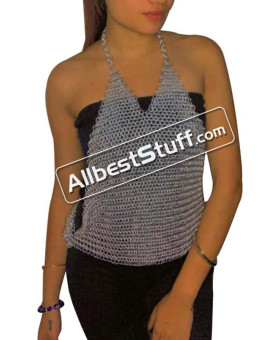Ladies Chainmail Top Aluminum Butted 8 mm Backless Tops